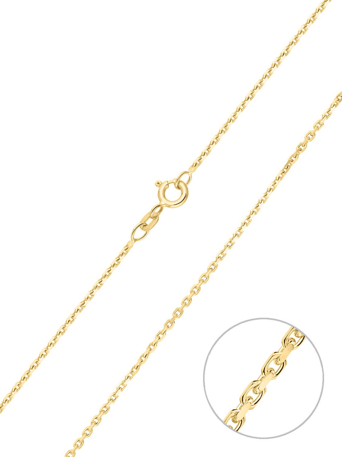Robuste Halskette für Kinder in 333 GOLD online kaufen 36cm - Lacadena