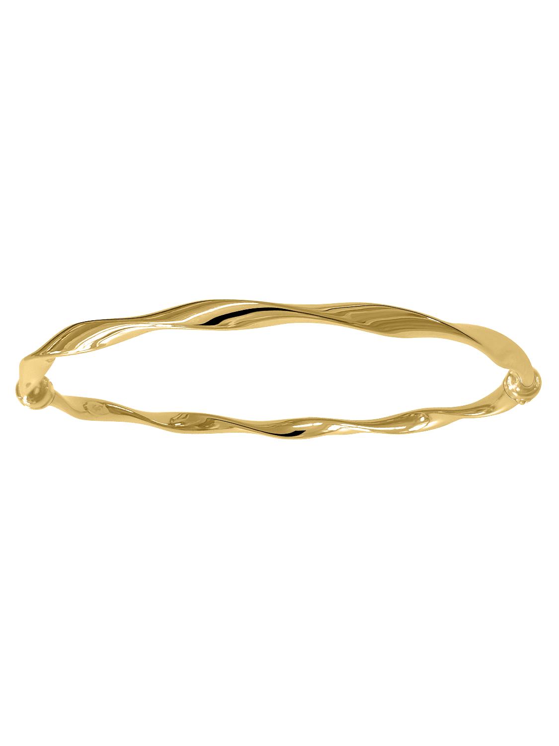 Armband für Damen aus echtem Gelbgold - Josepha | Detailansicht